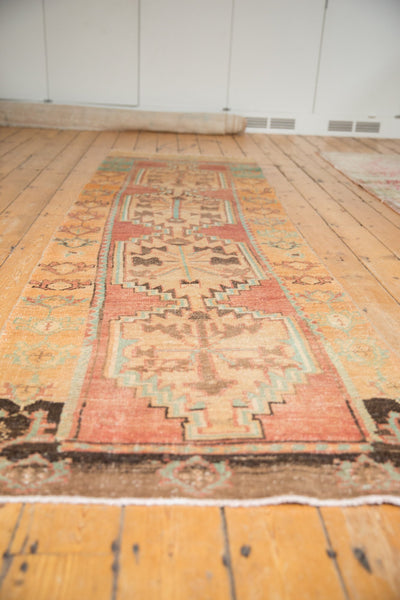 3x10 Vintage Distressed Oushak Rug Runner // ONH Item ee003836 Image 2