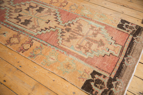 3x10 Vintage Distressed Oushak Rug Runner // ONH Item ee003836 Image 4