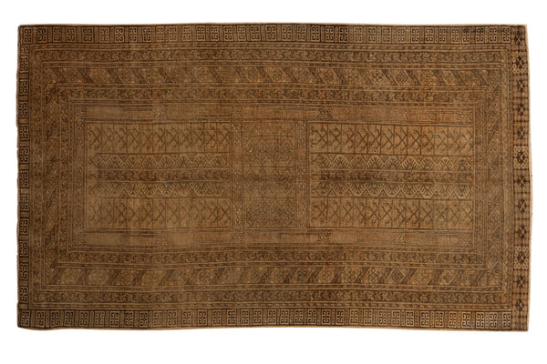 4x6.5 Vintage Distressed Turkmen Rug // ONH Item ee003837