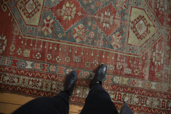 5.5x8 Vintage Distressed Caucasian Carpet // ONH Item ee003841 Image 1