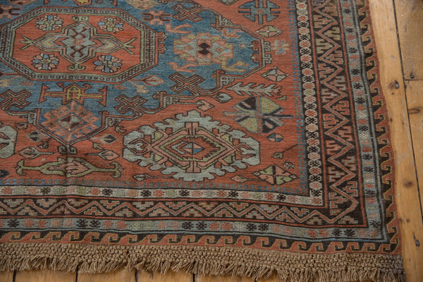 5.5x7.5 Antique Distressed Soumac Carpet // ONH Item ee003851 Image 4