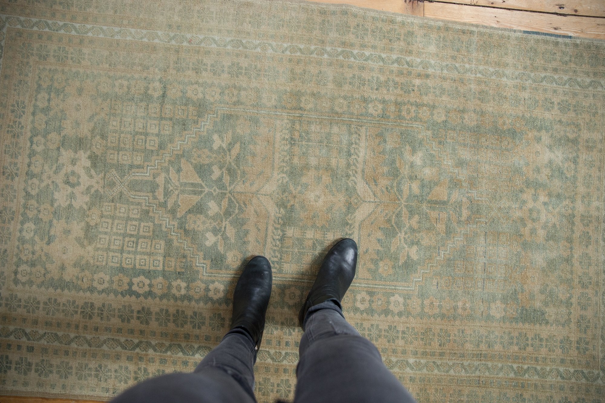 4x6.5 Vintage Distressed Oushak Rug // ONH Item ee003852 Image 1