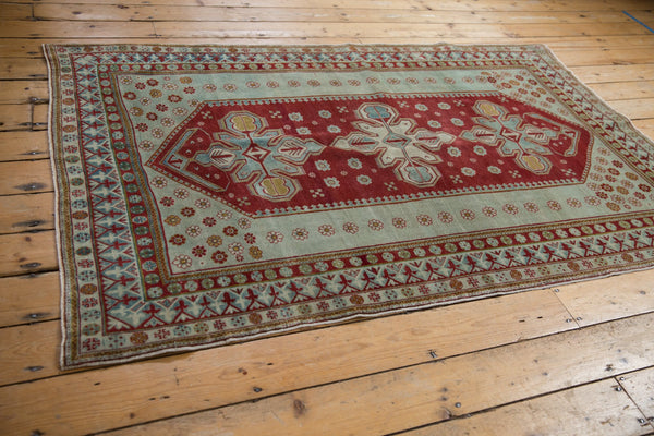 4.5x7 Vintage Distressed Caucasian Rug // ONH Item ee003854 Image 9