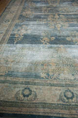 8.5x12 Vintage Distressed Oushak Carpet // ONH Item ee003860 Image 7