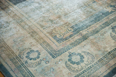 8.5x12 Vintage Distressed Oushak Carpet // ONH Item ee003860 Image 10