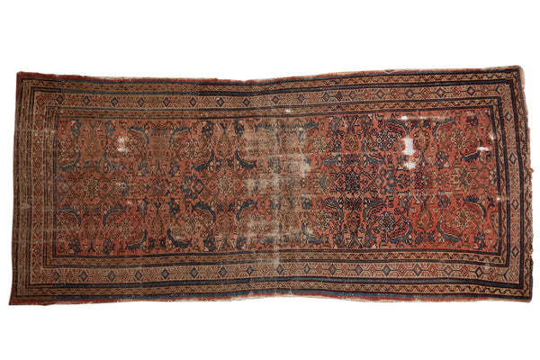 3x7 Vintage Hamadan Rug Runner // ONH Item ee003861