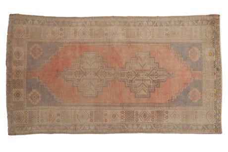 4x7 Vintage Distressed Oushak Rug // ONH Item ee003864