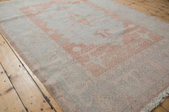 5.5x7.5 Vintage Distressed Oushak Carpet // ONH Item ee003867 Image 3