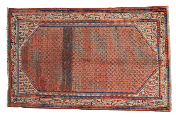 4.5x7 Vintage Mir Sarouk Rug // ONH Item ee003869