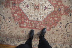 6x9.5 Vintage Distressed Oushak Carpet // ONH Item ee003871 Image 1