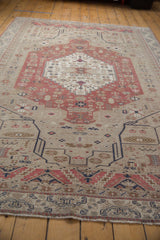 6x9.5 Vintage Distressed Oushak Carpet // ONH Item ee003871 Image 9