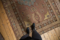 6x9.5 Vintage Distressed Khotan Carpet // ONH Item ee003872 Image 1