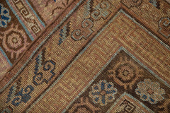 6x9.5 Vintage Distressed Khotan Carpet // ONH Item ee003872 Image 9