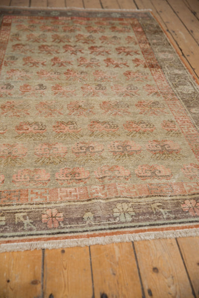 4x7.5 Vintage Distressed Khotan Rug // ONH Item ee003880 Image 3