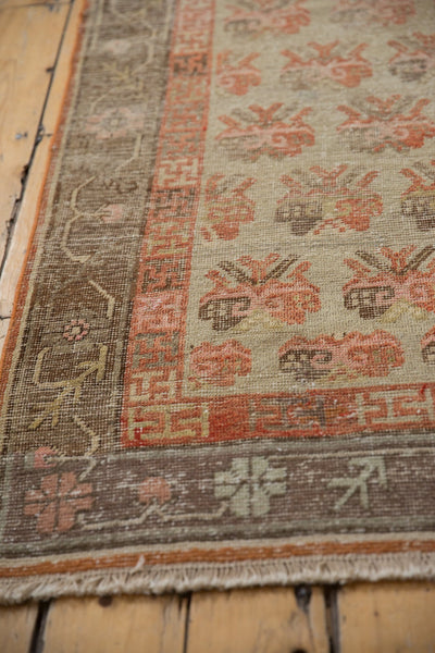 4x7.5 Vintage Distressed Khotan Rug // ONH Item ee003880 Image 7