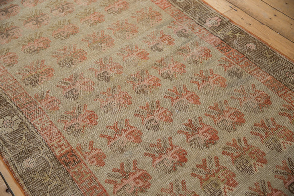 4x7.5 Vintage Distressed Khotan Rug // ONH Item ee003880 Image 9