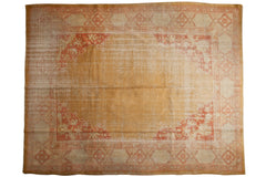 10.5x13.5 Vintage Oushak Carpet // ONH Item ee003882