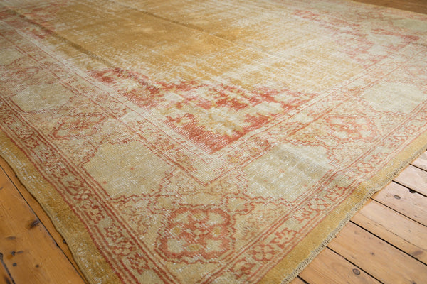 10.5x13.5 Vintage Oushak Carpet // ONH Item ee003882 Image 2
