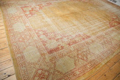 10.5x13.5 Vintage Oushak Carpet // ONH Item ee003882 Image 4