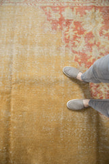 10.5x13.5 Vintage Oushak Carpet // ONH Item ee003882 Image 12