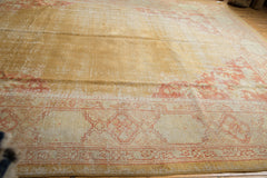 10.5x13.5 Vintage Oushak Carpet // ONH Item ee003882 Image 13