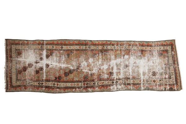 2.5x9 Vintage Distressed Malayer Rug Runner // ONH Item ee003887