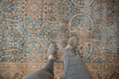 10x13 Vintage Distressed Meshed Carpet // ONH Item ee003889 Image 1
