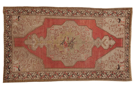 4.5x7.5 Vintage Distressed Oushak Rug // ONH Item ee003891