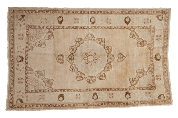 4.5x7.5 Vintage Distressed Oushak Rug // ONH Item ee003893