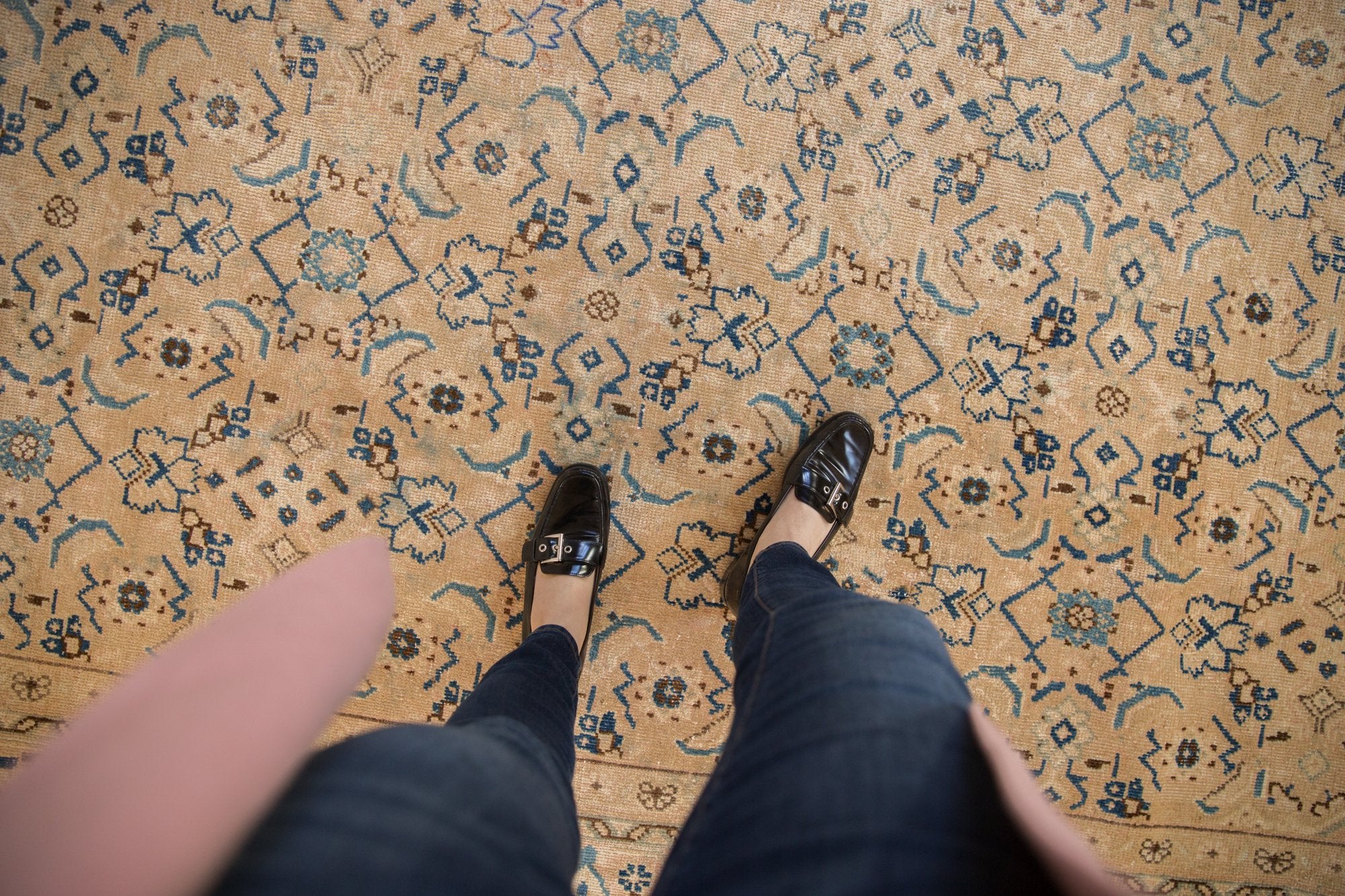 10.5x14 Vintage Mahal Carpet // ONH Item ee003896 Image 1