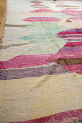 9.5x13 Vintage Turkish Rag Rug Design Carpet // ONH Item ee003905 Image 5