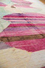 9.5x13 Vintage Turkish Rag Rug Design Carpet // ONH Item ee003905 Image 6