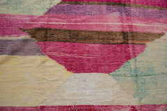 9.5x13 Vintage Turkish Rag Rug Design Carpet // ONH Item ee003905 Image 7