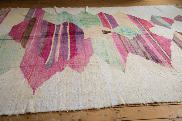 9.5x13 Vintage Turkish Rag Rug Design Carpet // ONH Item ee003905 Image 8