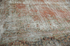 10x17.5 Vintage Distressed Mahal Carpet // ONH Item ee003907 Image 3