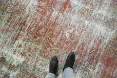 10x17.5 Vintage Distressed Mahal Carpet // ONH Item ee003907 Image 11