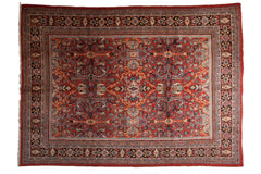 9x12.5 Vintage Mahal Carpet // ONH Item ee003908