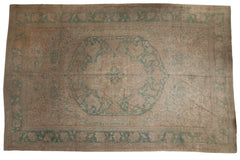 10x15.5 Vintage Distressed Oushak Carpet // ONH Item ee003911