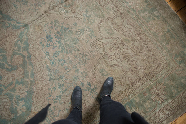 10x15.5 Vintage Distressed Oushak Carpet // ONH Item ee003911 Image 1
