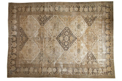 10x14 Vintage Distressed Khorassan Carpet // ONH Item ee003912