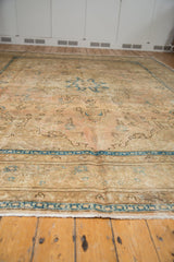 9.5x12.5 Vintage Distressed Tabriz Carpet // ONH Item ee003914 Image 9