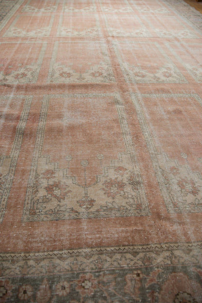 11x17 Vintage Distressed Oushak Carpet // ONH Item ee003915 Image 8