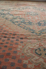 14x17.5 Vintage Distressed Oushak Carpet // ONH Item ee003921 Image 6