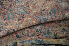 13x18 Vintage Distressed Farahan Sarouk Carpet // ONH Item ee003925 Image 15