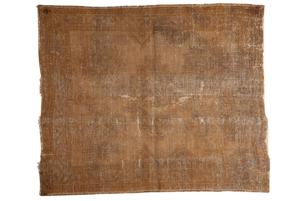 4x4.5 Vintage Distressed Afshar Square Rug // ONH Item ee003926