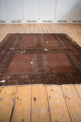 5.5x6.5 Antique Fragment Turkmen Carpet // ONH Item ee003927 Image 3