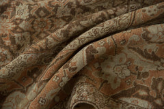 10.5x18 Vintage Distressed Tabriz Carpet // ONH Item ee003928 Image 15