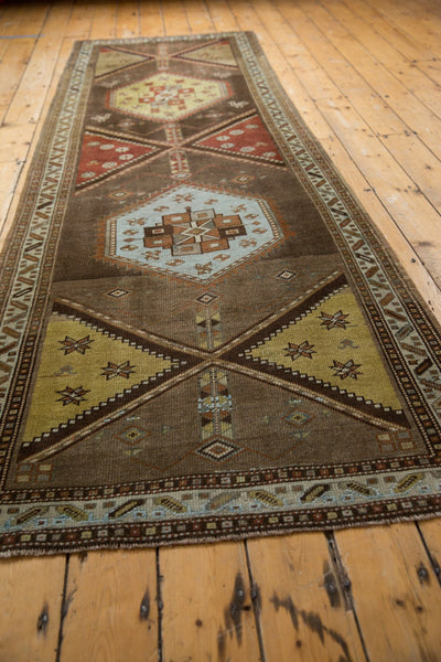 3.5x10 Vintage Distressed Northwest Persian Rug Runner // ONH Item ee003933 Image 5
