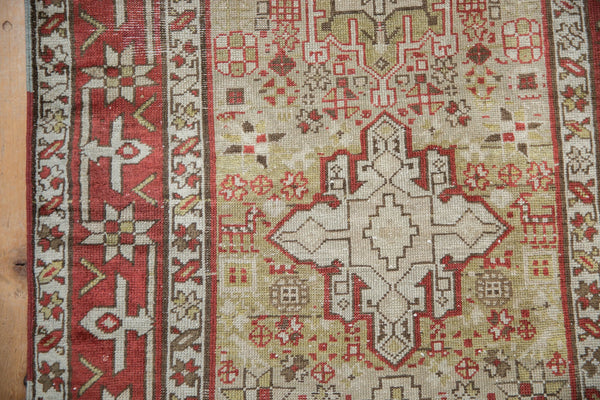 3x13 Vintage Distressed Karaja Rug Runner // ONH Item ee003935 Image 2