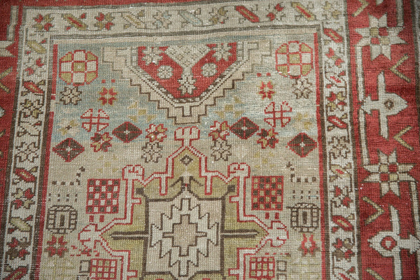 3x13 Vintage Distressed Karaja Rug Runner // ONH Item ee003935 Image 3